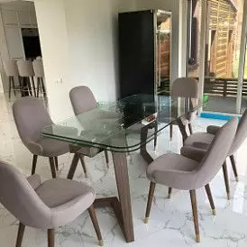 Стул Franco, капучино/орех/шампань