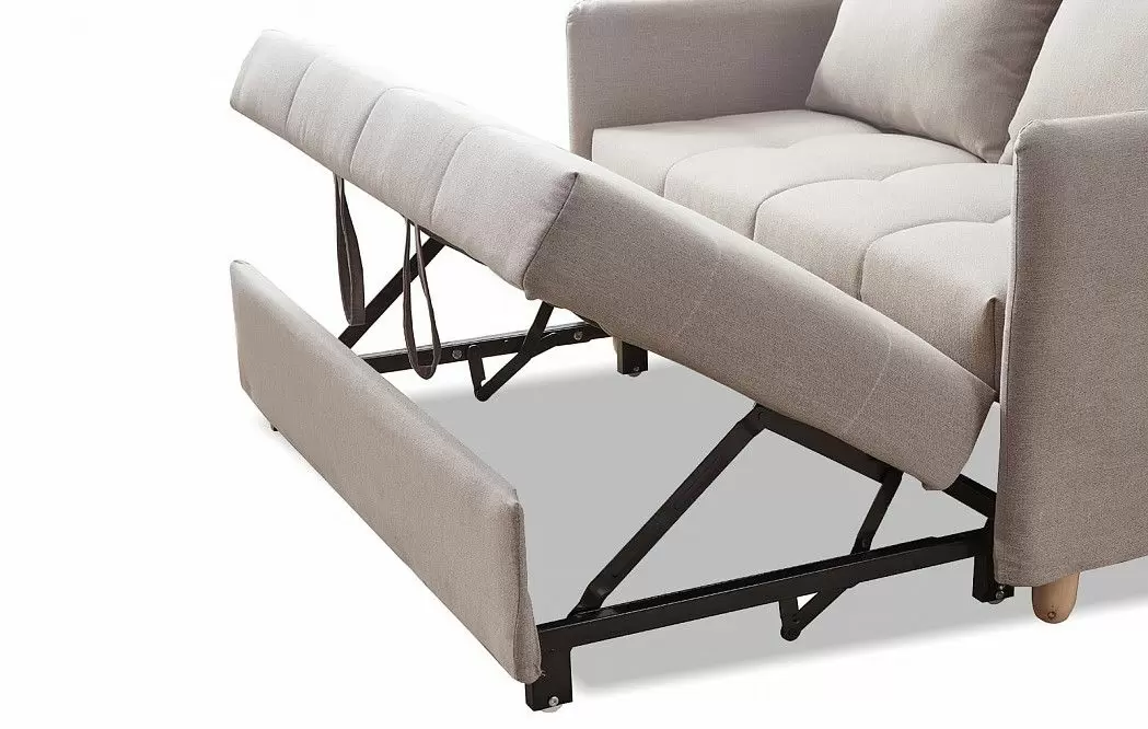 Диван-кровать Benedict, серо-бежевый - фото 10