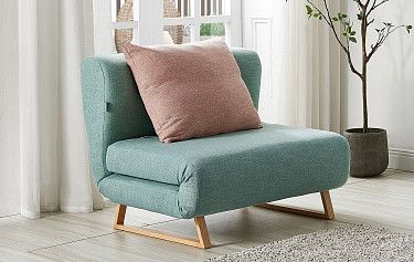 Кресло-кровать Rosy, мята/коралловый