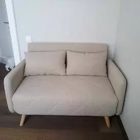 Диван-кровать Cardiff, серо-бежевый