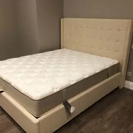 Кровать с подъемным механизмом Vivien 160x200, бежевый