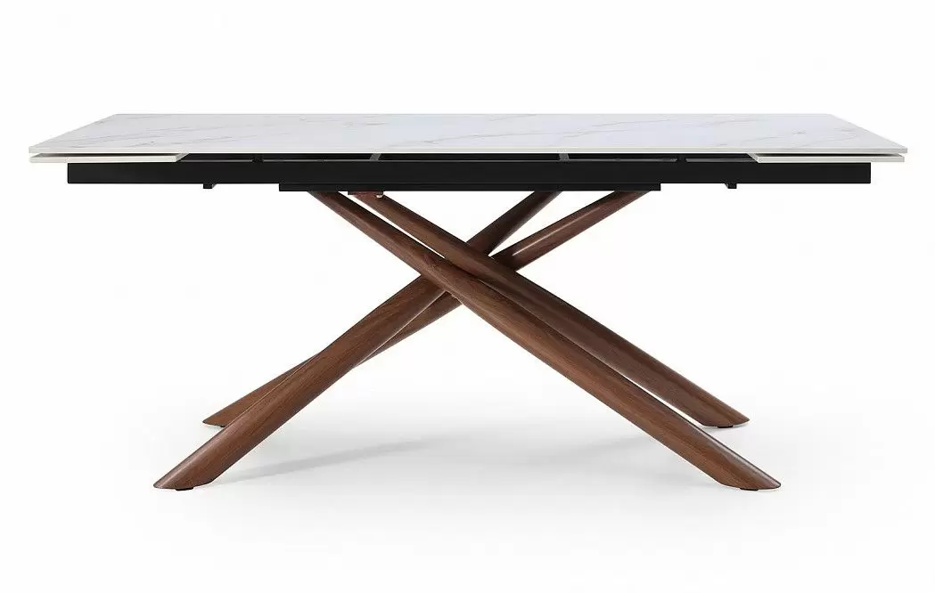 Стол Ravenna + 4 серо-бежевых стула Max - фото 3