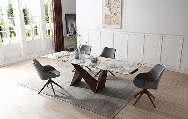 Стол Portofino + 4 стула Sheryl