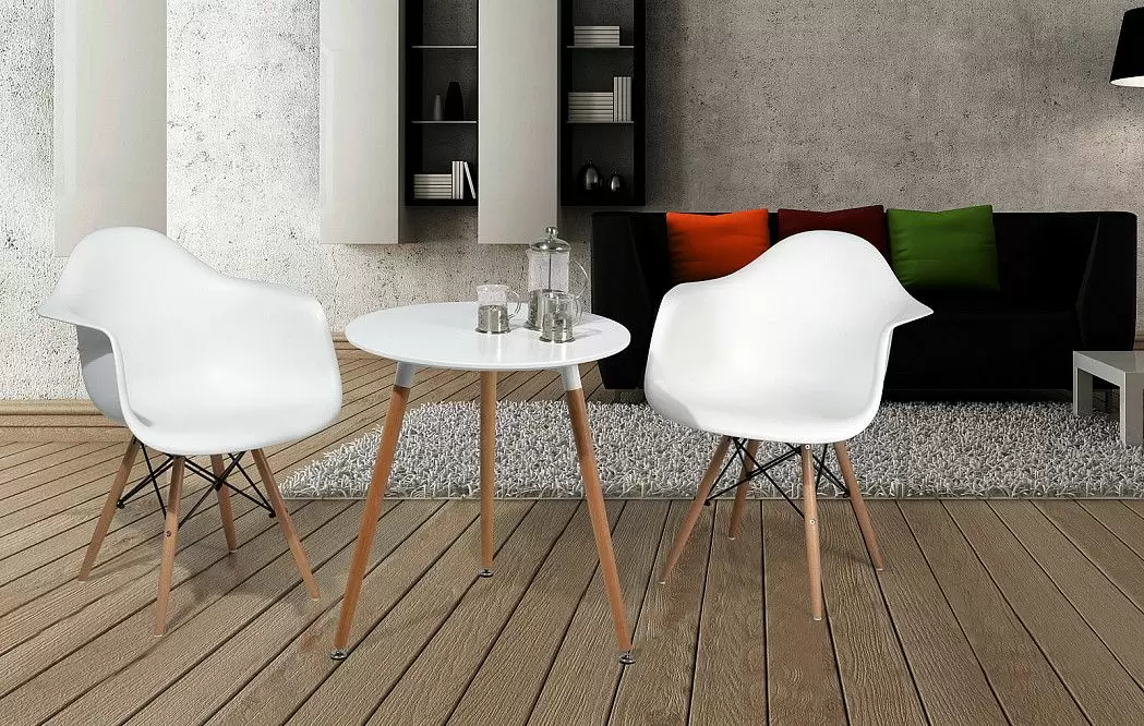 Стол Bonnie (в стиле Eames), белый - фото 2