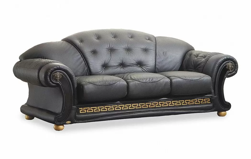 Комплект мягкой мебели Versace, черный - фото 2