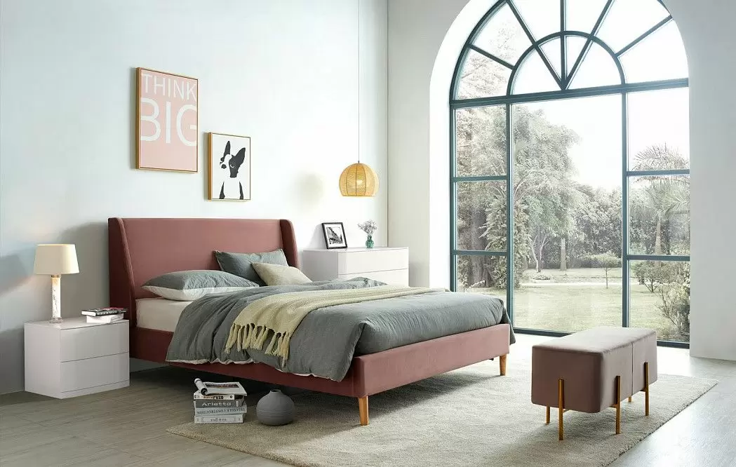 Кровать Carrera 160x200 (с подъемным механизмом), лиловый - фото 12