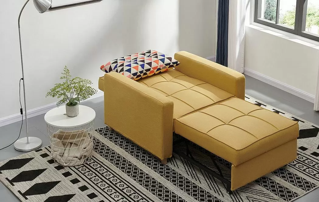 Комплект мягкой мебели Scandinavia, желтый - фото 21