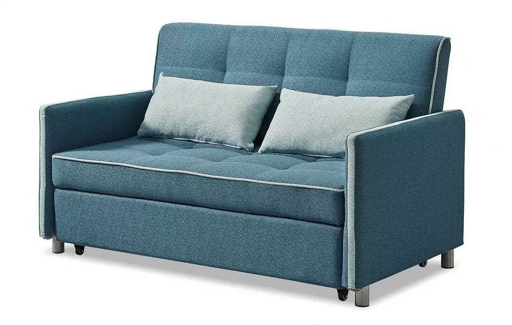 Диван-кровать Claire (1,5-спальный), темно-бирюзовый - фото 8
