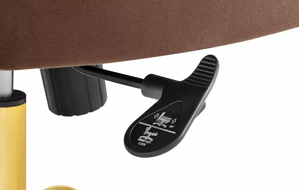 Кресло Aida, коричневый/золото - фото 4