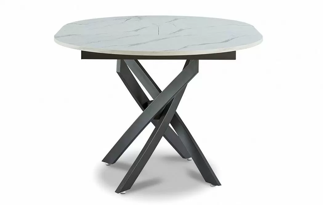 Стол раскладной Charly 100-129, светлый мраморный рисунок - фото 11