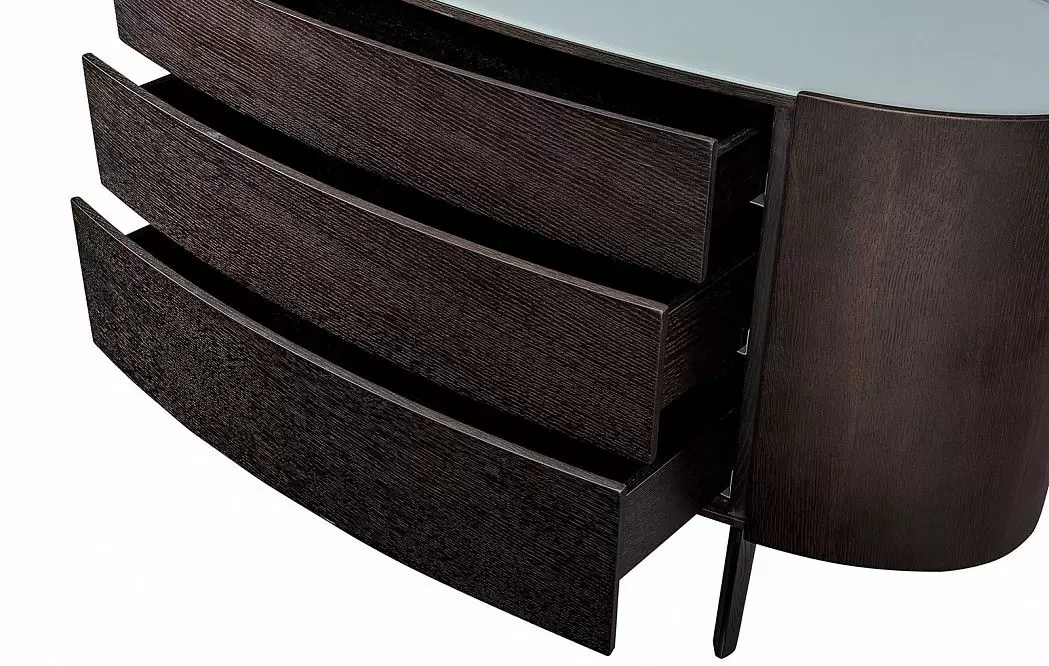 Комплект для спальни Borneo, бежевый/жженый дуб - фото 26