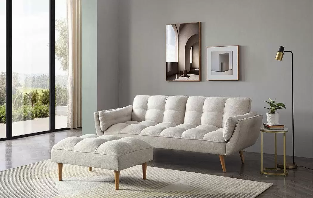 Диван-кровать Annabel, кремовый