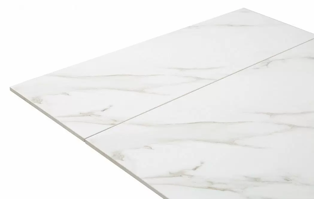 Стол раскладной Ravenna 180-240, белая керамика/орех - фото 11