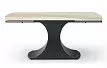 Стол раскладной Claudia 160-240, бежевая керамика