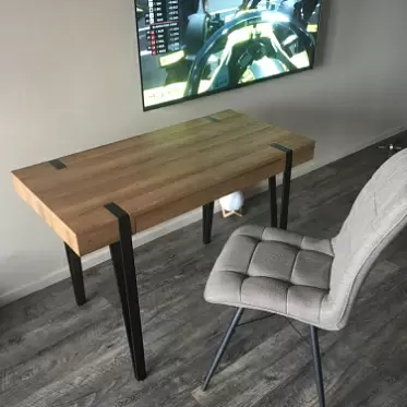 Стол письменный Project, орех/черный Копия IMG-20190622-WA0028