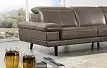 Диван Sheffield угловой (правый), коричневый