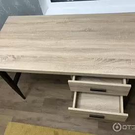 Стол письменный Consul, дуб/черный
