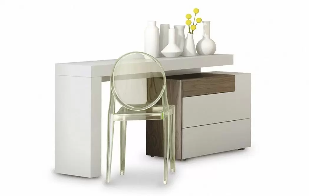 Стол письменный Almeria (120), песочный/орех - фото 4