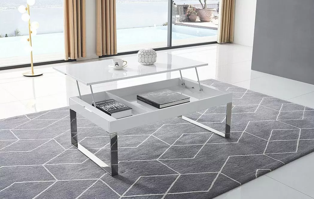 Стол журнальный Fletcher, белый - фото 2