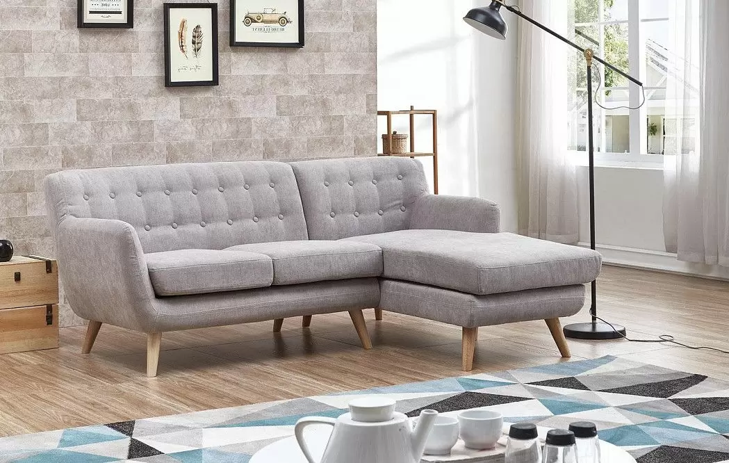 Диван Copenhagen угловой (правый), бежевый