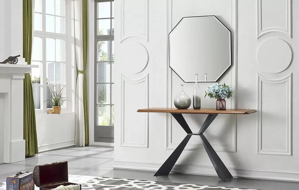 Зеркало Octagon, черный - фото 2