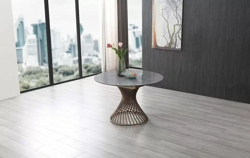 Стол Tornado Bronze + 4 стула Agata - фото 4