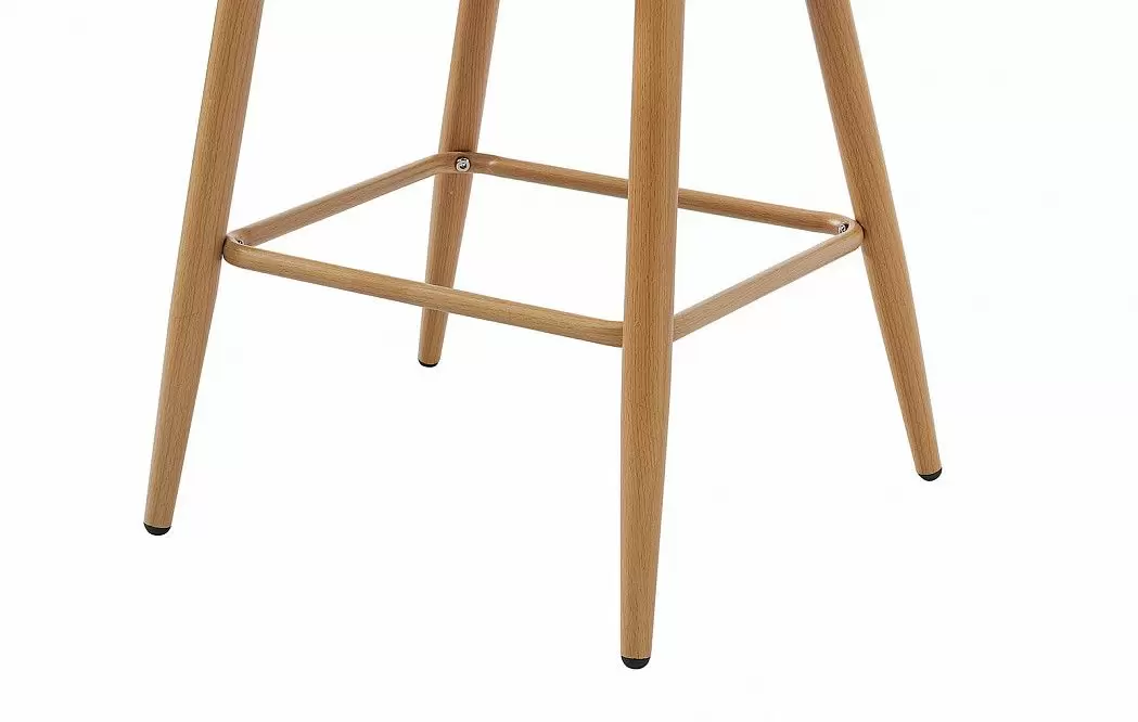 Стул полубарный Matt, бежевый/дерево - фото 5