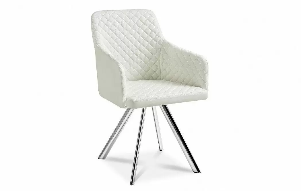 Стул Tori, белый/хром