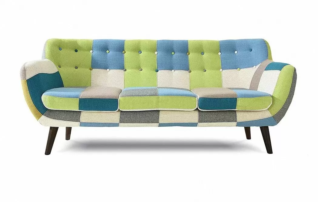 Диван Florida 3-х местный (пэчворк)