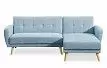 Диван-кровать Christy угловой (правый), голубой