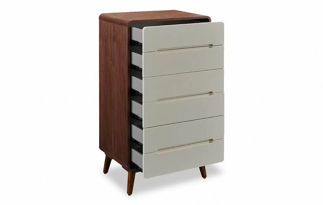 Комплект для спальни Minneapolis, серый/орех/крем - фото 25