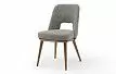 Стул Agata, серо-коричневый/орех