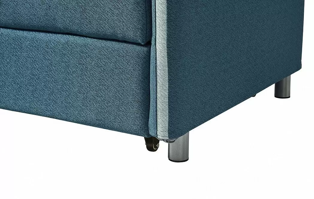 Диван-кровать Claire (1,5-спальный), темно-бирюзовый - фото 7