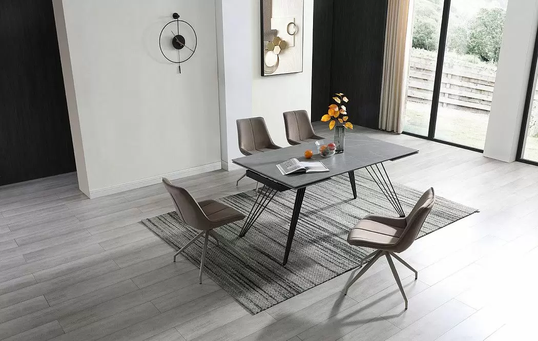 Стул Andrew, коричневый/серый - фото 3