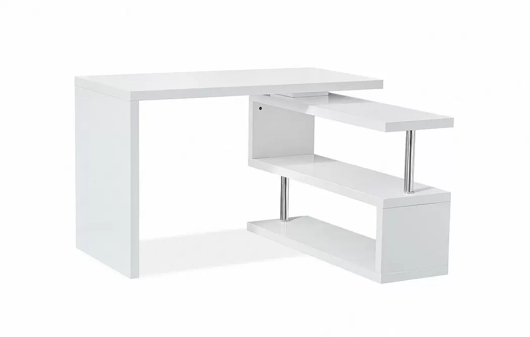 Стол письменный Creator, белый - фото 9