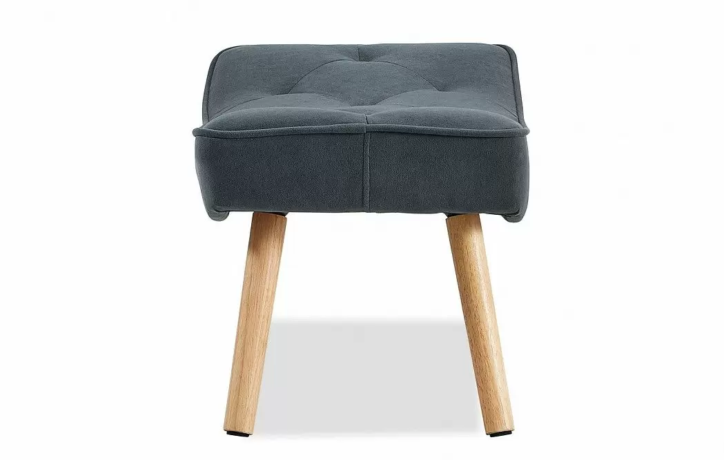 Оттоманка Hygge, графит/натуральный - фото 4