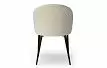 Стул Ornella, белый тедди/черный