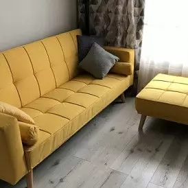 Диван-кровать Scandinavia, желтый цвет