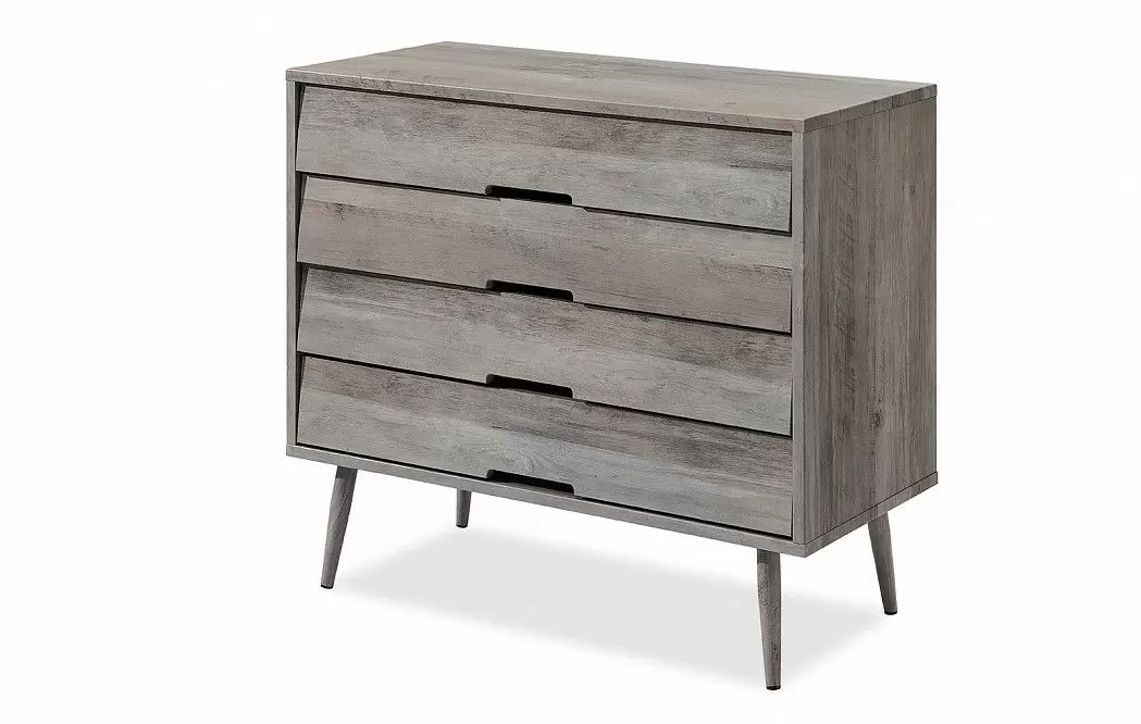 Комплект для спальни Vivien, серый/винтажный орех - фото 15