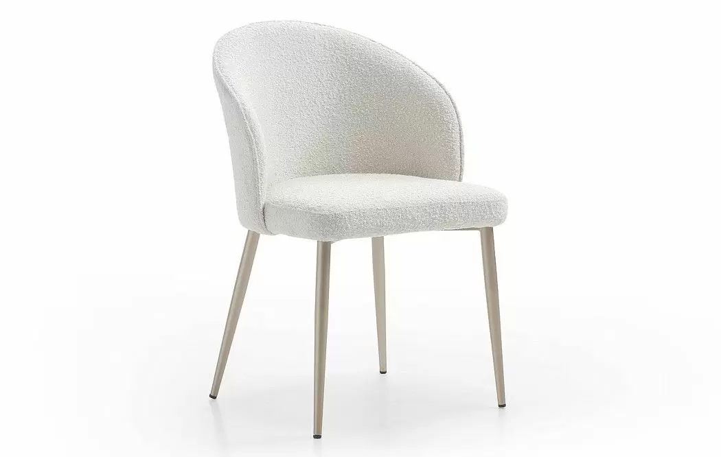 Стул Ornella, белый тедди/шампань