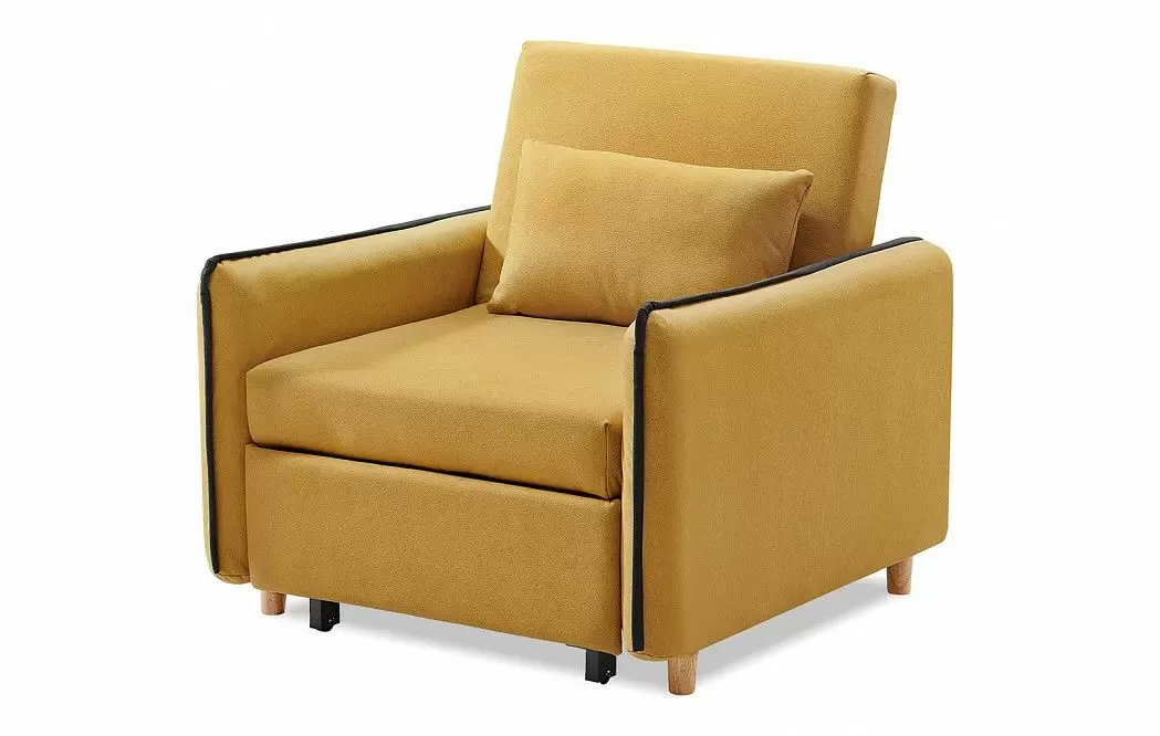 Комплект мягкой мебели Arizona, желтый/графит - фото 13