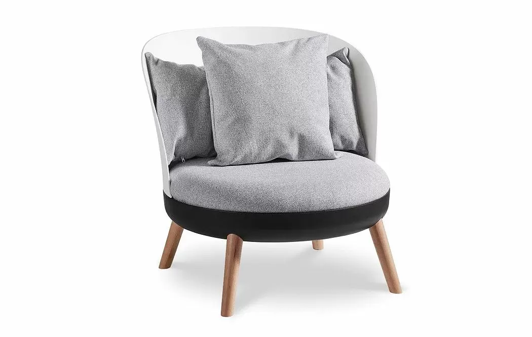 Кресло Cherry, серый - фото 4