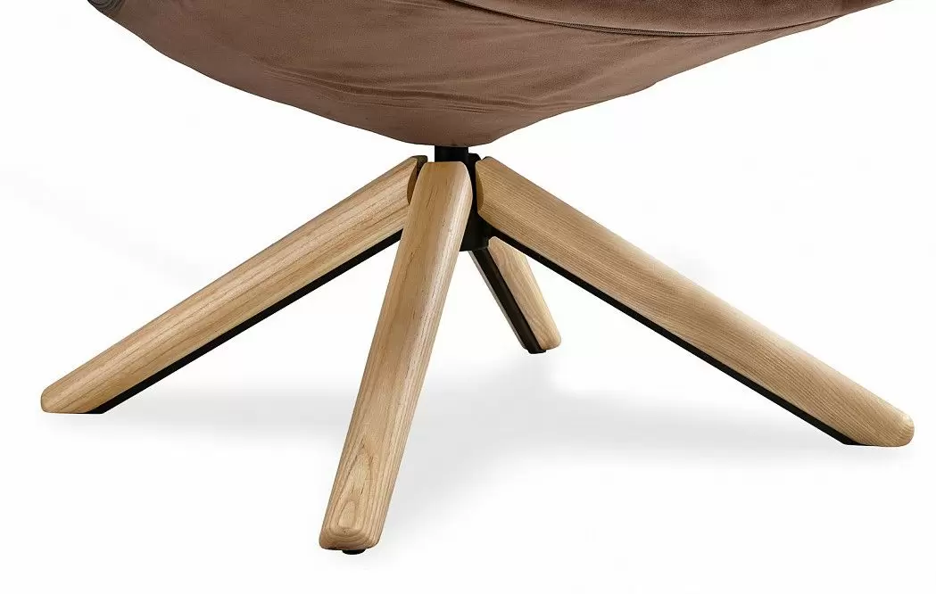 Кресло в стиле Husk, лиловый - фото 7