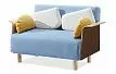 Диван-кровать Malibu, голубой