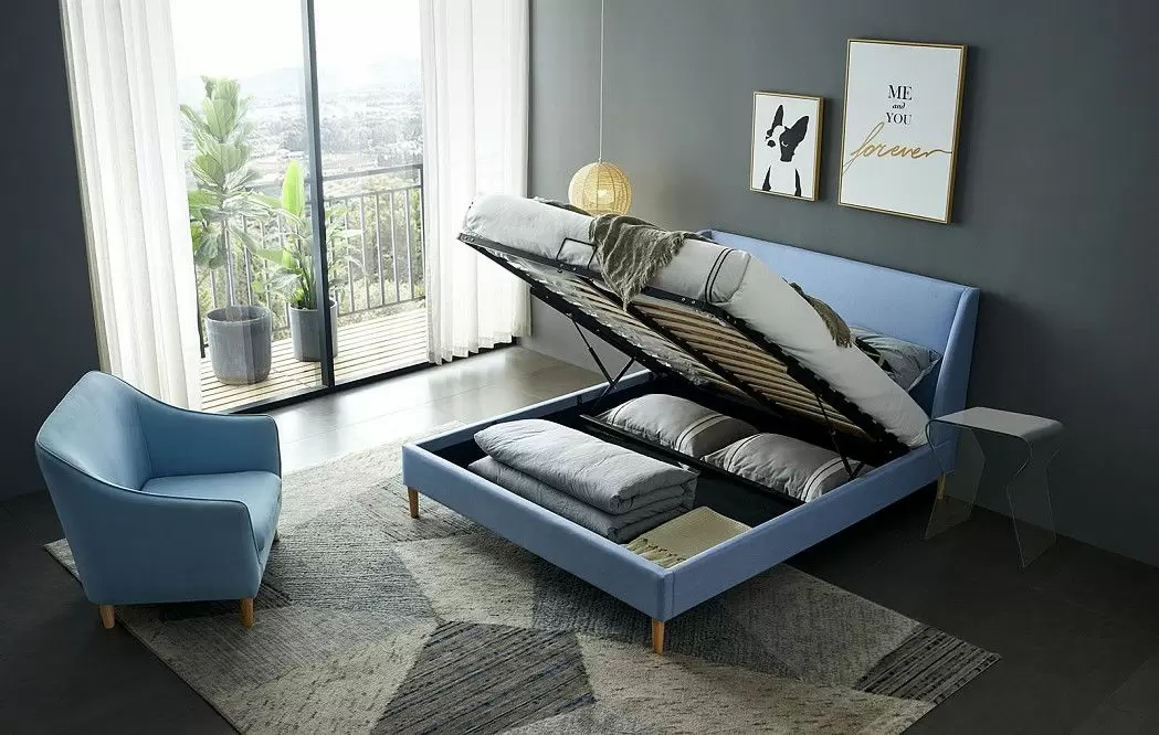 Комплект для спальни Carrera, голубой - фото 2