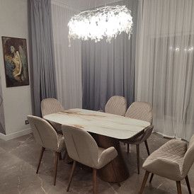 Стол Sorrento + 2 стула Berta + 2 стула Bern