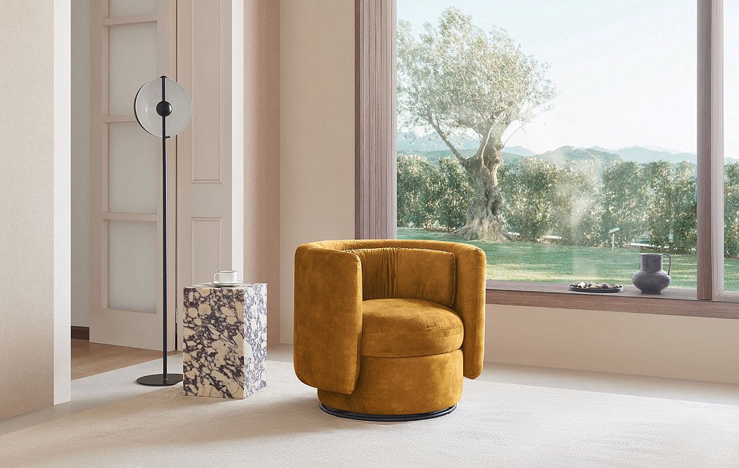 Кресло Cortney, охра - фото 2