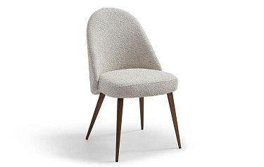 Стул Leda, белый/бронза