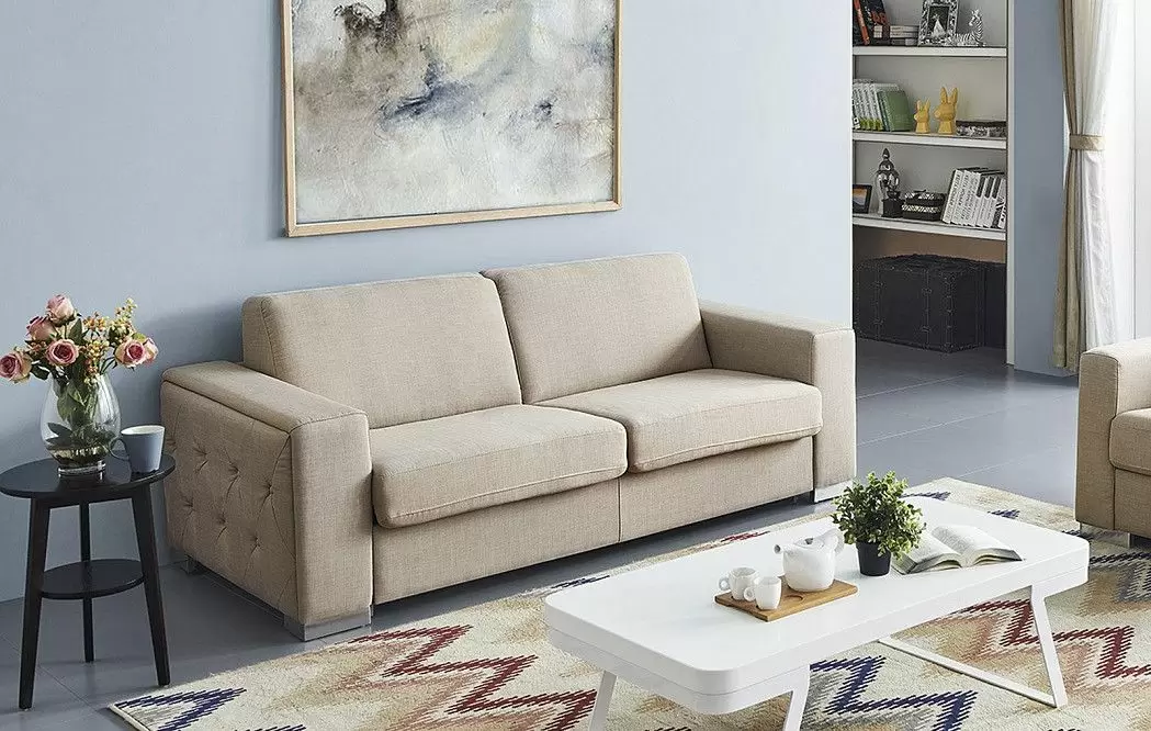 Диван-кровать Dallas 3-х местный, бежевый