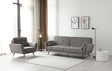 Комплект мягкой мебели Edinburgh, серый